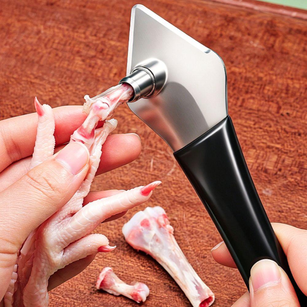 Stainless Steel Chicken Foot Deboning Cutter Efficient Chicken Claw Bone Removal Tool Factory