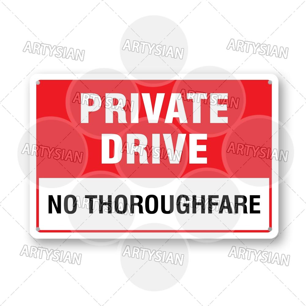 Private Property Waring Metal Sign No Trespassing Do Not Knock No Public Access Stop Boundary Line Private Restricted Road