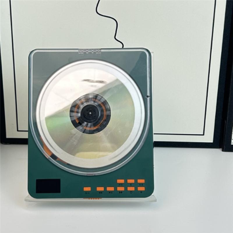 FORW-Lecteur CD Album de Disques Lecteur MP3 Lecteur CD Multifonction Répéteur d'Apprentissage de l'Anglais