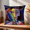 Abstract Picasso Art Classic   Cushion Cover Car Throw Pillow Case For Sofa Car Christmas Gift