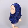 New Shimmer Hijab Shawl Woman Muslim Headscarf Elastic Headband Multicolor Female Islamic Turban Party Tippet Echarpe