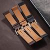 20mm 22mm Vintage Retro Calfskin Leather Watch Band Quick Release Straps Men Women Bracelets Belt Universal Watch Accessories