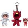 Bratz Bratziez Bling Seriez 25th Anniversary Plush Blind Box with Charm Clip and Accessory, Collectible Characters