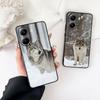 Animal Stalking Wolf Art Phone Case for Samsung Galaxy S22 S21 S20 FE Ultra Plus A35 A36 A37 A33 A34 A04 A71 Cover Casing