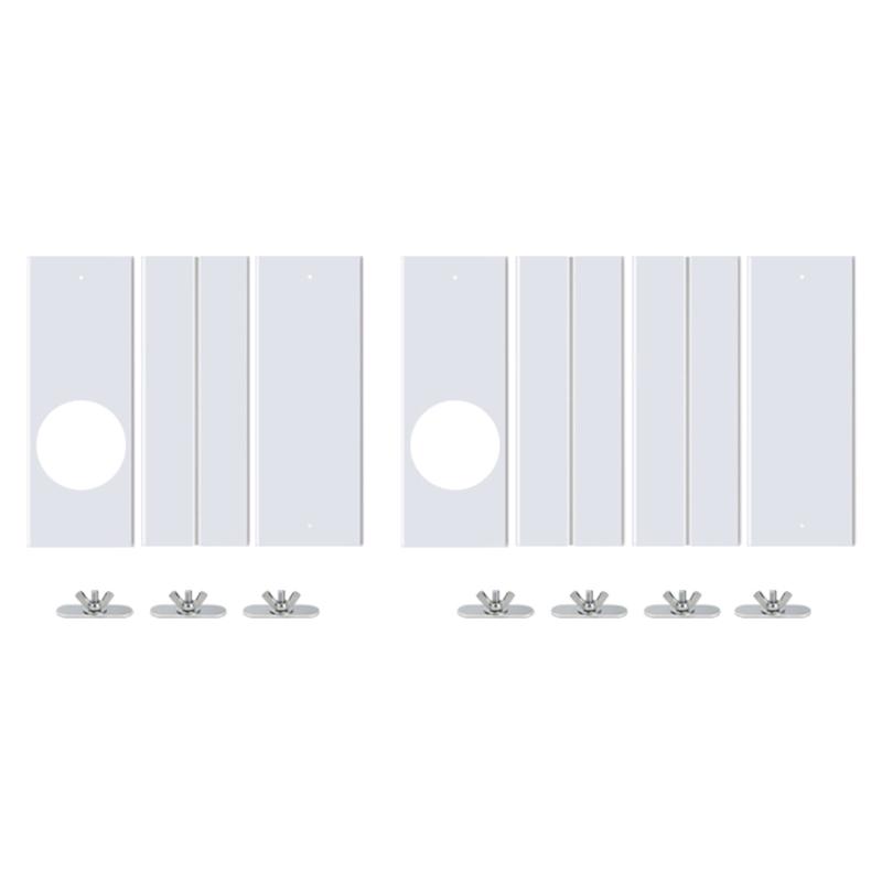 Air Conditioning Window Accessories Set Exhaust Hose Connector for Mobile Air Conditioning Adjustable Window Seal