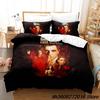 Neues Der Pate Bettwäsche-Set Einzelbett Twin Voll Queen King-Size Abmessungen Abmessungen Bettwäsche-Set Erwachsene Kinder Schlafzimmer dreiteilige Anzüge 3D Anime