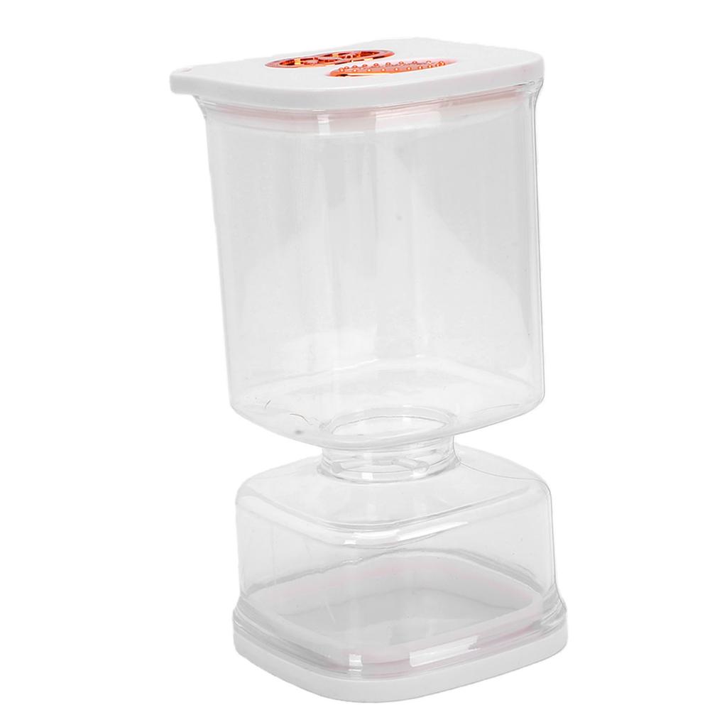 Pickle Jar 25oz Easy to Clean Pickle Olive Liquid Separator Container with Forks Airtight Lid for Kitchen
