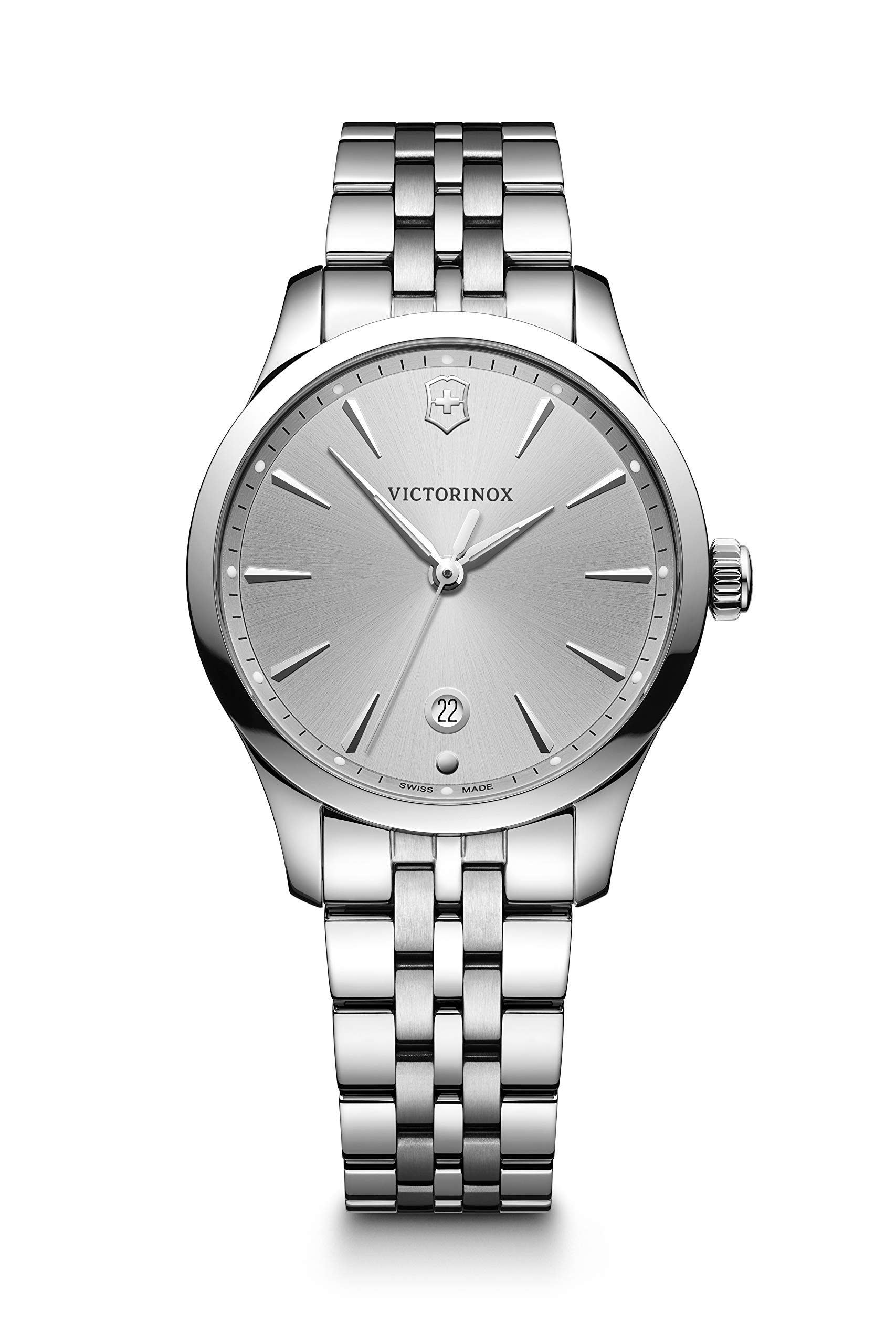 

VICTORINOX Watch ALLIANCE SMALL Stainless Steel Case Silver Dial Stainless Steel Bracelet 241828 (316L) [