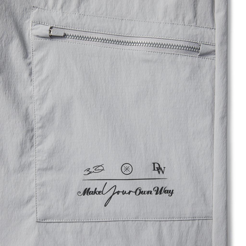 Li Ning Wade Series Casual Simple Solid Color Straight Loose Knit Sports Pants Men Pants Geological-Gray AKXV017-2