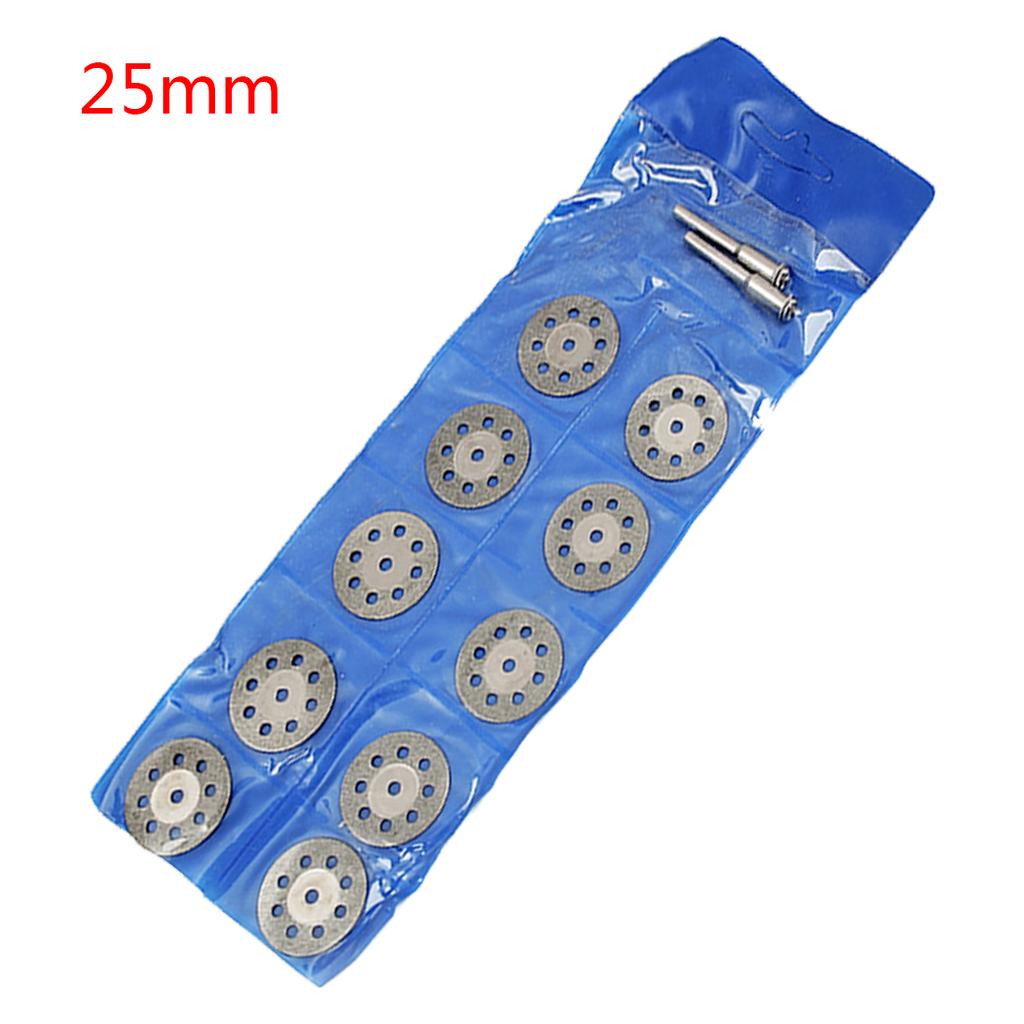 Abrasive Disc 10pcs/5pcs Dremel Mini Diamond Grinding Wheel Saw Cutting Disks For Dremel Rotary Tools Accessories with Mandrel