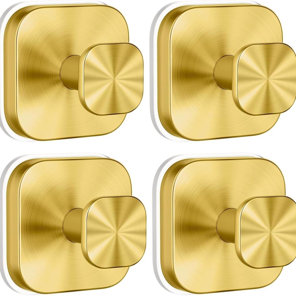 Stainless Steel Traceless Vacuum Suction Cup Hook for Kitchen and Bathroom Towels