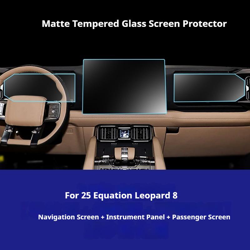 For 25 Formula Leopard 8 Intelligent Brave Luxury Edition 5-seater Car GPS Navigation Film  Instrument Entertainment Screen Film