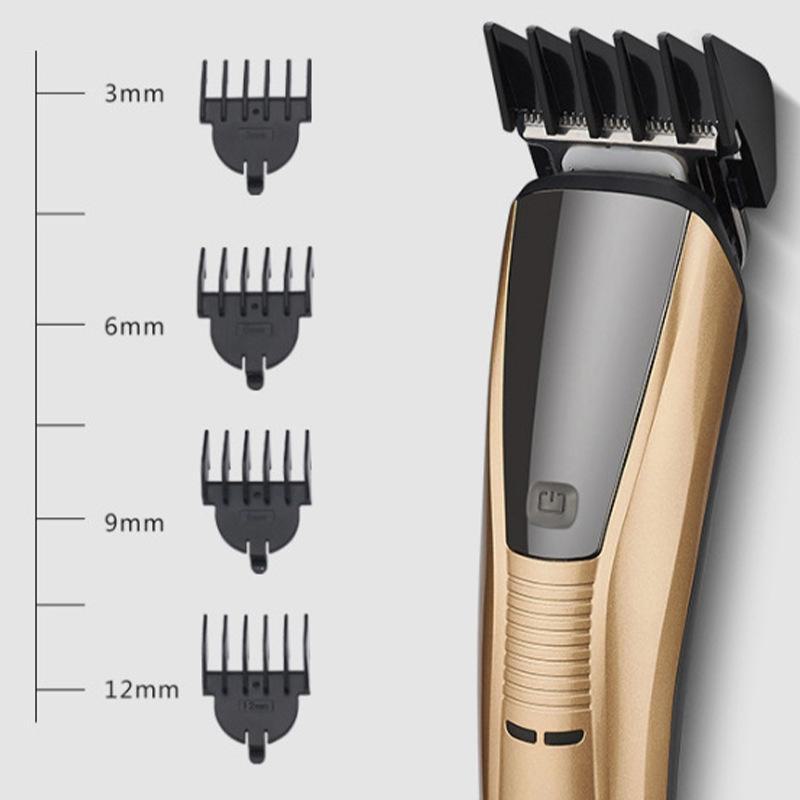 Men's Cross-Border Nose & Bald Hair Trimmer Set with Electric Clippers