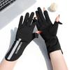 Summer Womens UV Protection Gloves  Breathable Fingerless Touchscreen Sun Gloves for Driving Cycling Outdoor