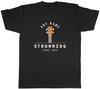 Personalised Ukulele Musician Strumming Since Mens TShirt Tee Gift Top