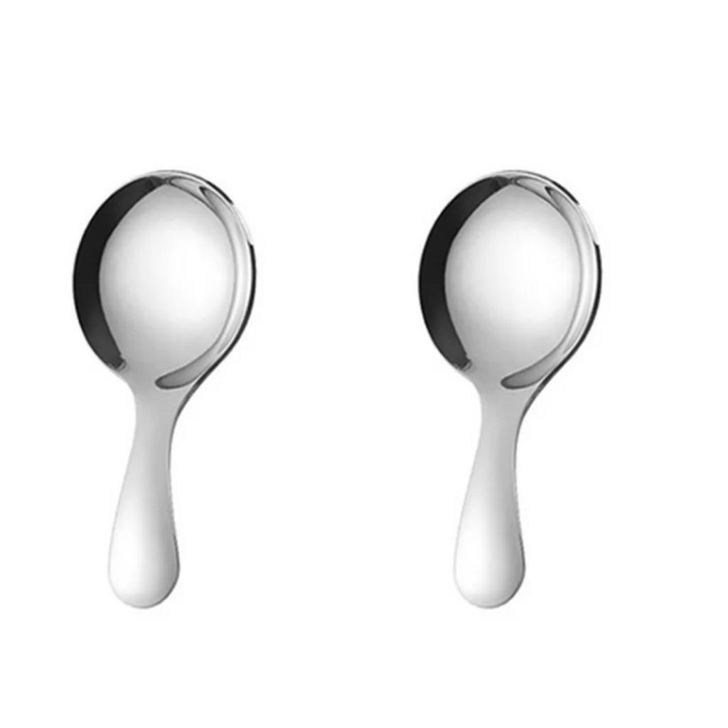 5 Stück Salzlöffel Mini Zucker Gewürz Löffel Gold Edelstahl Löffel Set Tee Kaffee Messlöffel Löffel für Glas Küchenzubehör