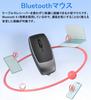 Pillowflex1212 (1) [2-in-1 Ultra-Compact Mouse & Card Reader] Bluetooth Connection, Ultra-Lightweight 25g, Compact, Portable, Quiet, Wireless,