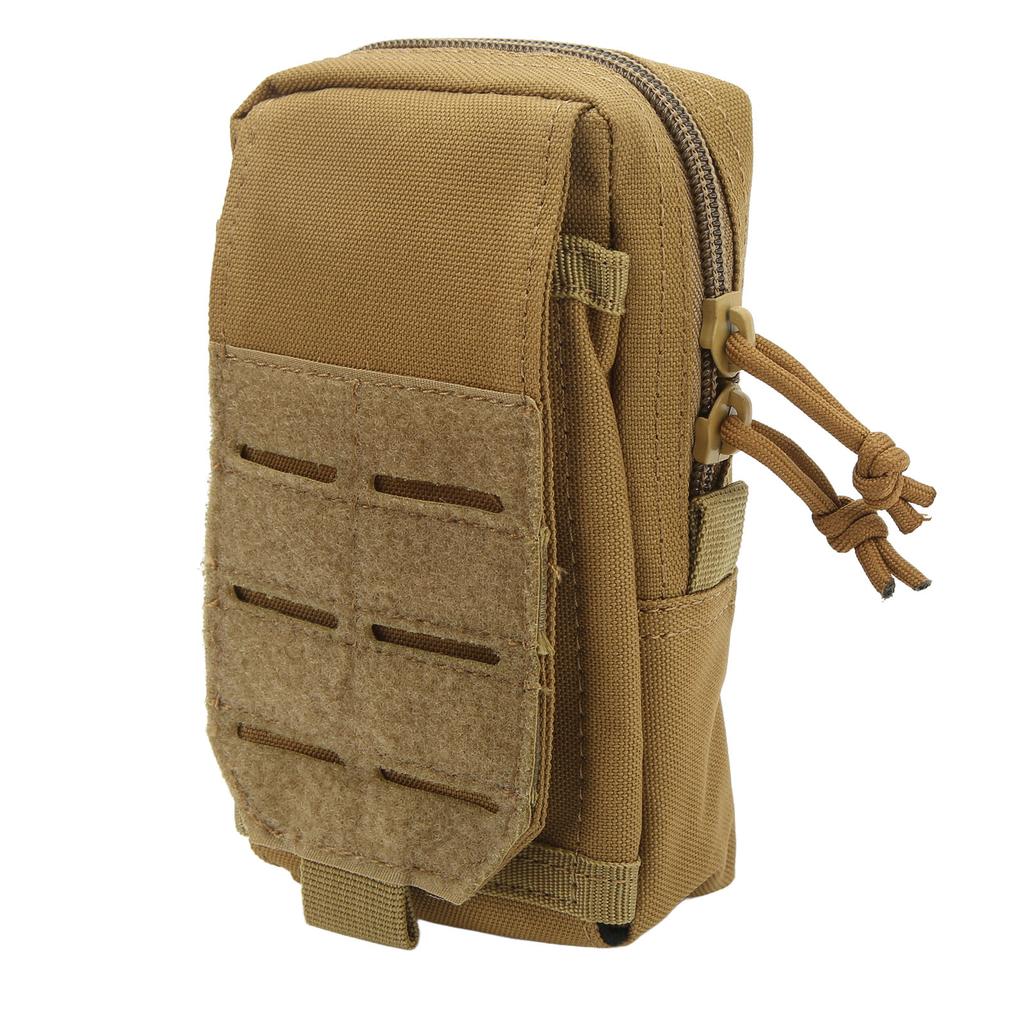 Molle Handy Gürteltasche Mehrzweck Utility Hüfttasche Herren Doppelschichtige Hüfttasche für Outdoor Camping Angeln