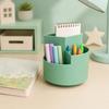 Yousheng 360 Degree Rotating Pen Holder, Large Capacity Multi-compartment Pen Holder, Desktop Organizer for Office School Home