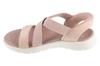 Skechers Slip-Ins: Go Walk Flex Sandal - Glimmer Up, Womens pink Sandals