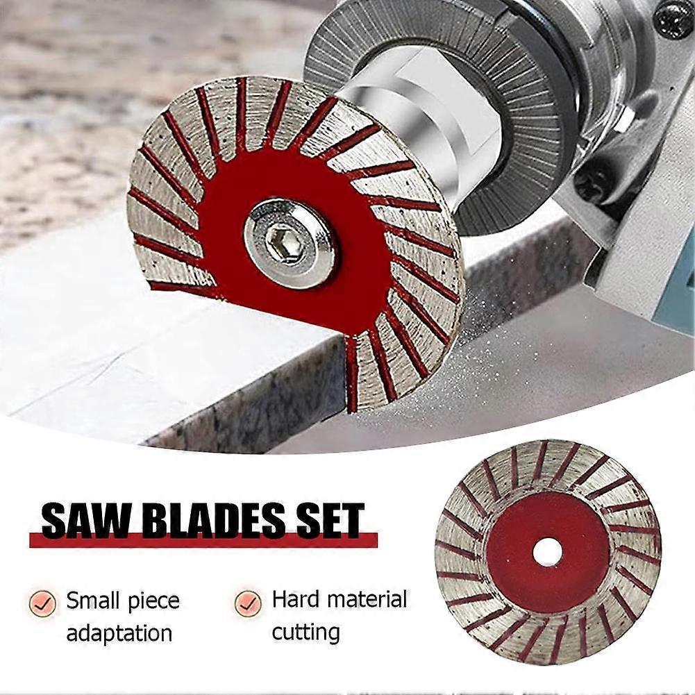 Diamond Saw Blade Set 1.57" Granite Marble Sandstone Cutting Tool Kit