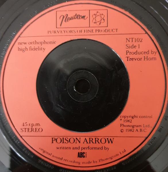 7inch Record ABC - Poison Arrow NT102 Neutron Records 1982 UK Rock Used