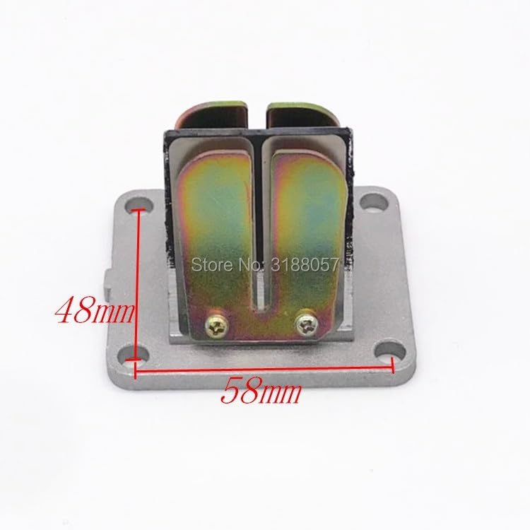 [ Motorcycle Accessories Motorcycle DT125 RS125 Intake Reed Valve for Yamaha DT 100 125 175 MX100 MX175 RD250 RD350 RT180 YZ60 YZ80 TY250 Easy to