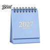 Professional Planning Calendar Desktop Planner Desk Calendar Standing Flip 2027-2028 Mini 18 Month from Jan.