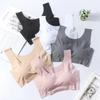 Women Bras Seamless  Invisible Cotton Brassiere Breathable Underwear Wireless with Pads Push Up Bra