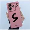 For Xiaomi Redmi Note 14 5G Cover Case Lucky Initial Letter Couple Silicone Soft Matte Phone Bumper for Redmi Note14 5G Casing