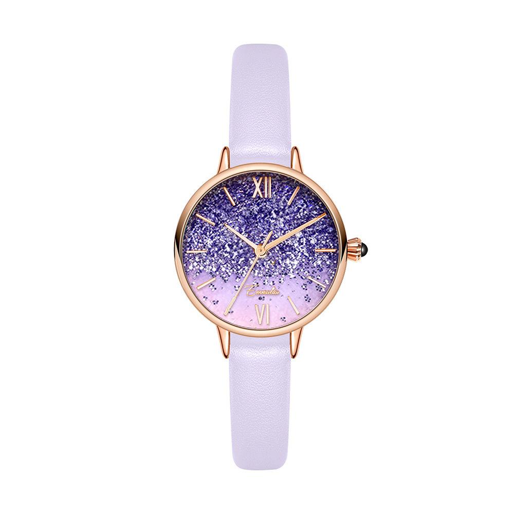 Exquisite Temperament Casual Light Luxury Gradient Romantic Fine Sparkling Baby's Breath Ladies Watch