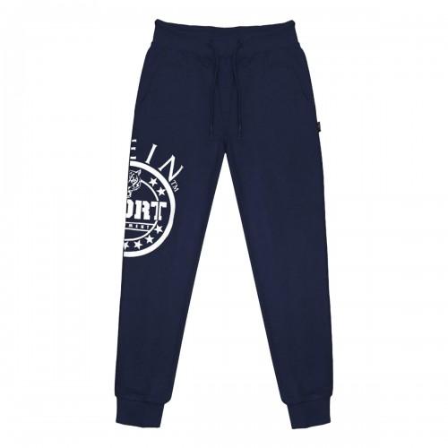 Plein Sport Mens Circular Logo Jogging Bottoms