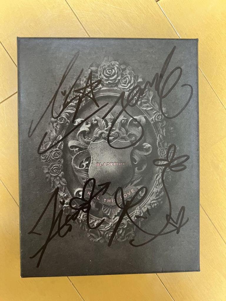 [USED] BLACKPINK KILL THS LOVE autographed album