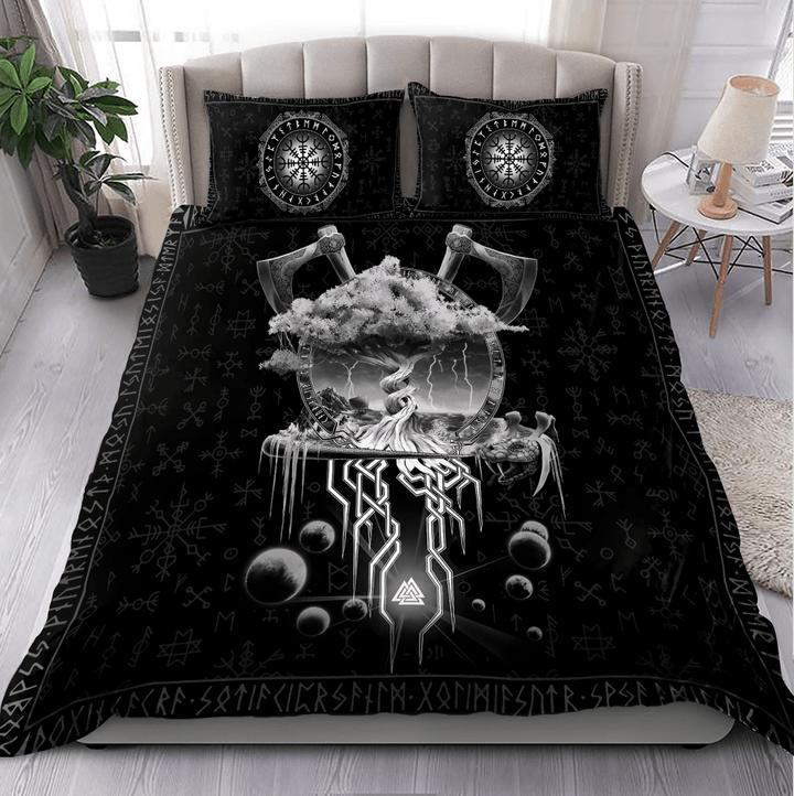 Skull Doona Duvet Cover Bedding Set Bedclothes Single Double Gift