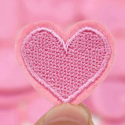 Sewing On Love Heart DIY Patches Clothes Sticker Appliques Badge