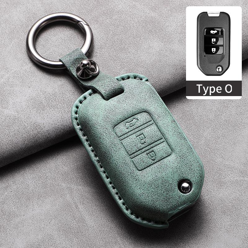 For Honda Accord Civic City Fit HR-V XR-V Folding Flip 2/3 Buttons Car Remote Key Case Cover Protection Shell Keychain Accessori