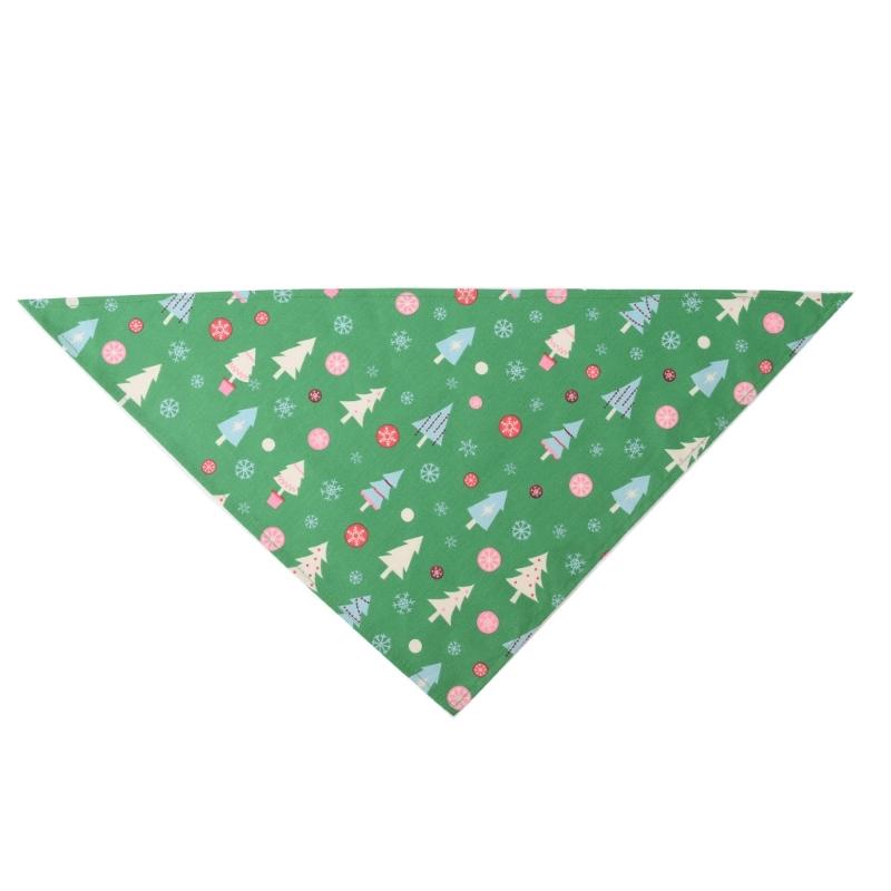 Dog Bandana Kitten Puppy Bandana Triangle Scarf Christmas Supplies Photo Props