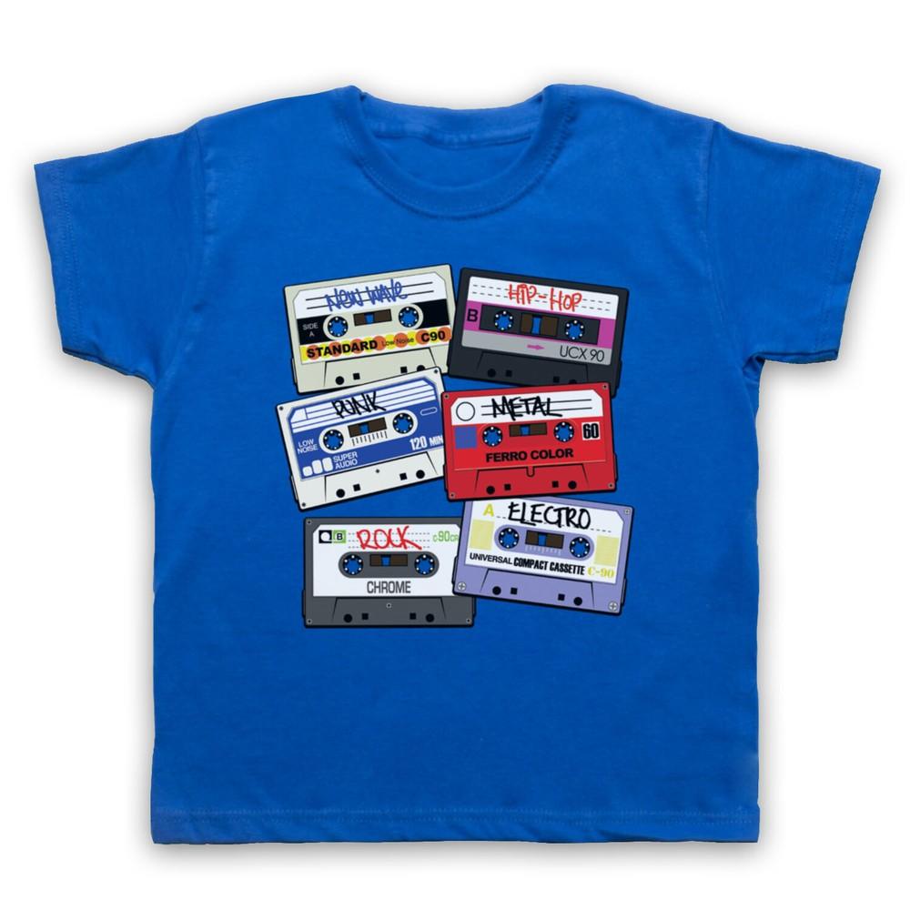 

Кассетные ленты Ретро Микстейпы Музыка Рок Хип-Хоп Детская Футболка 3XL