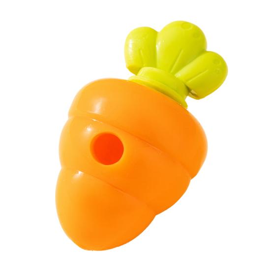 

Игрушка-головоломка для жевания морковки, лакомство, игрушка для чистки зубов, интерактивное обогащение, игрушка для медленной подачи для маленьких, средних и больших собак S