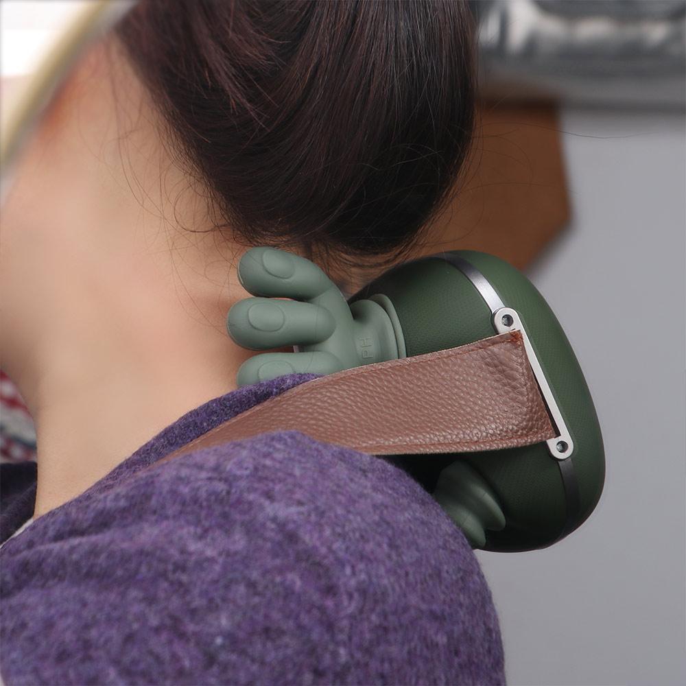 Heating Compress Electric Neck Massager Cervical Massage Device  Body Relax