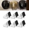 4/6/8/12pcs Baseball Caps Hangers Hat Organizer Wall Mounted Hat Display Shelf