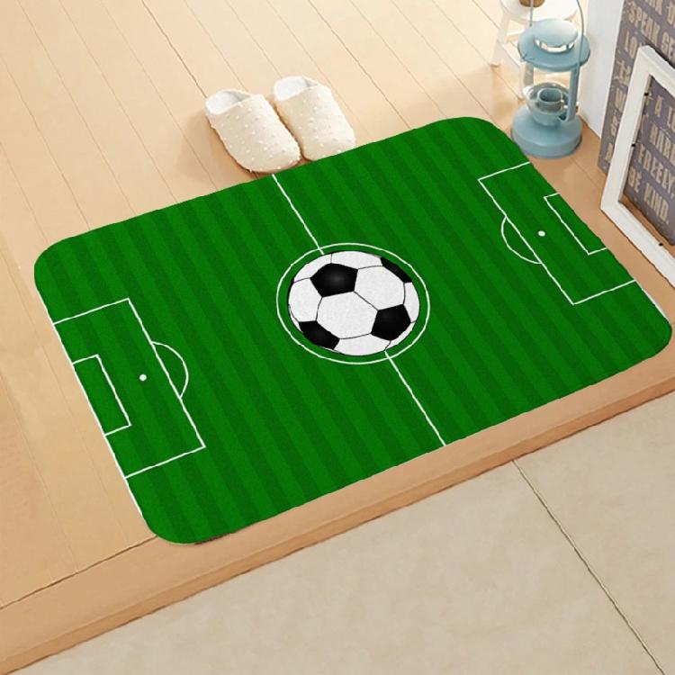 Floor Decor Mats Doormat Anti-skid Entry Bedroom Football Field Ground Floor Mat