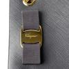 Used Salvatore FerragamoShoulder Bag Gray Leather Women