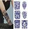  Blossom Arm Juice Tattoo Sticker Semi Permanent Blossom Waterproof Koi Arm Non No G4T7