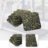 6 Anti-vibration Running Mats, Rubber Pads for Exercise Equipment, Static Pads.