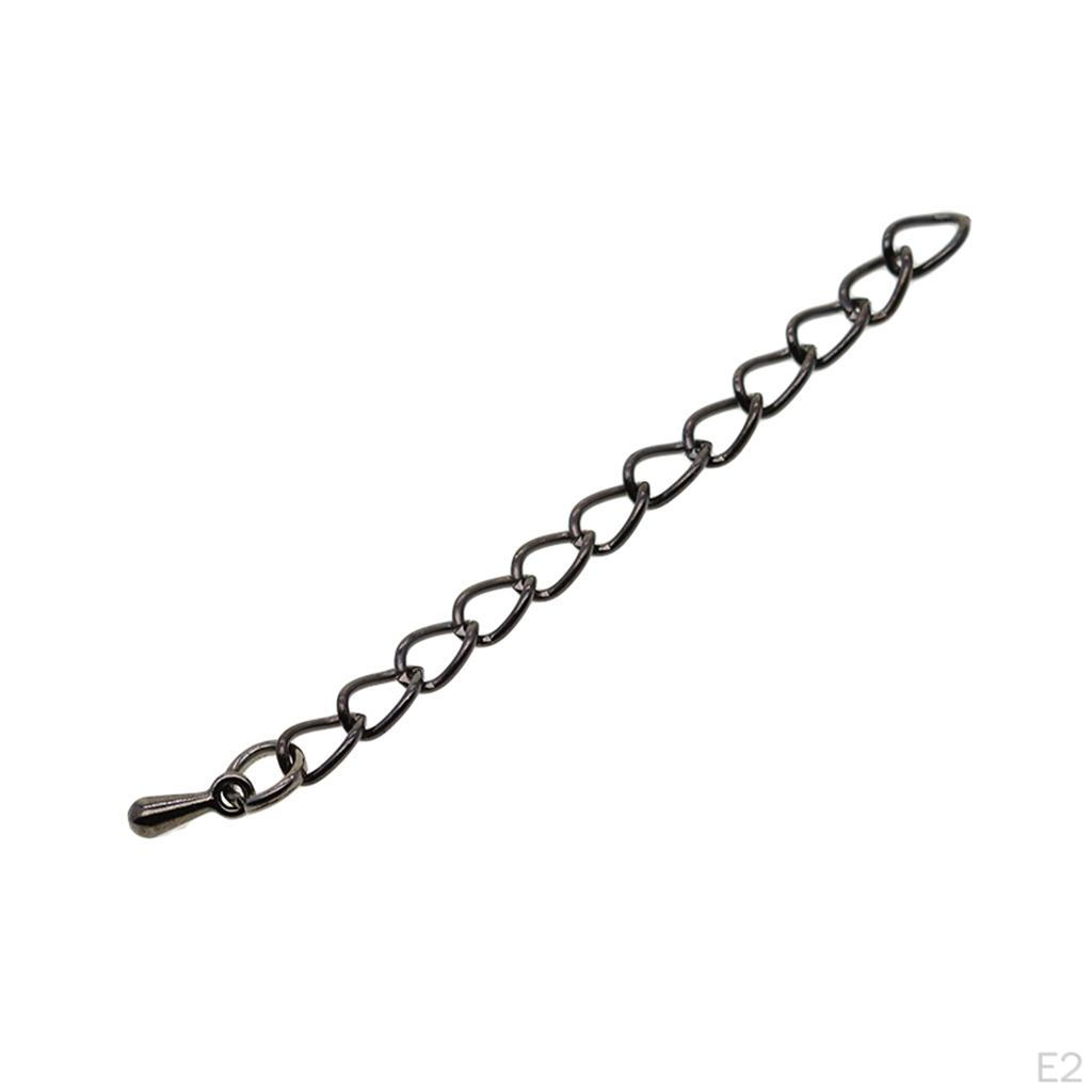20 Pcs and black Extension DIY Necklace