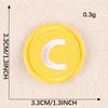 Duoku English Alphabet Cloth Sticker Computer Embroidery Label Small Patch Clothing Textile Accessories Embroidery Sticker