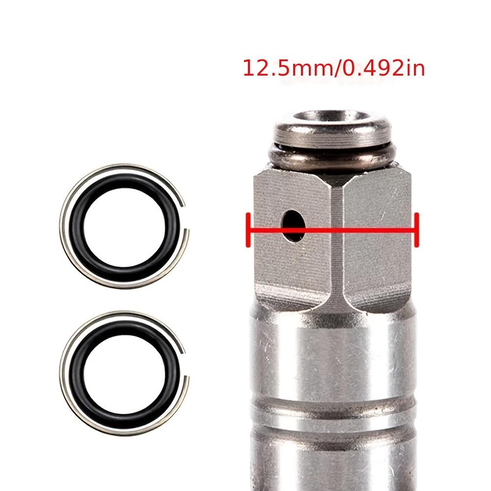 10pcs with O-Ring for Impact Wrench Socket Retainer Rings Socket Retaining Drive Friction Rings Part 1/2" Retaining Ring Clip