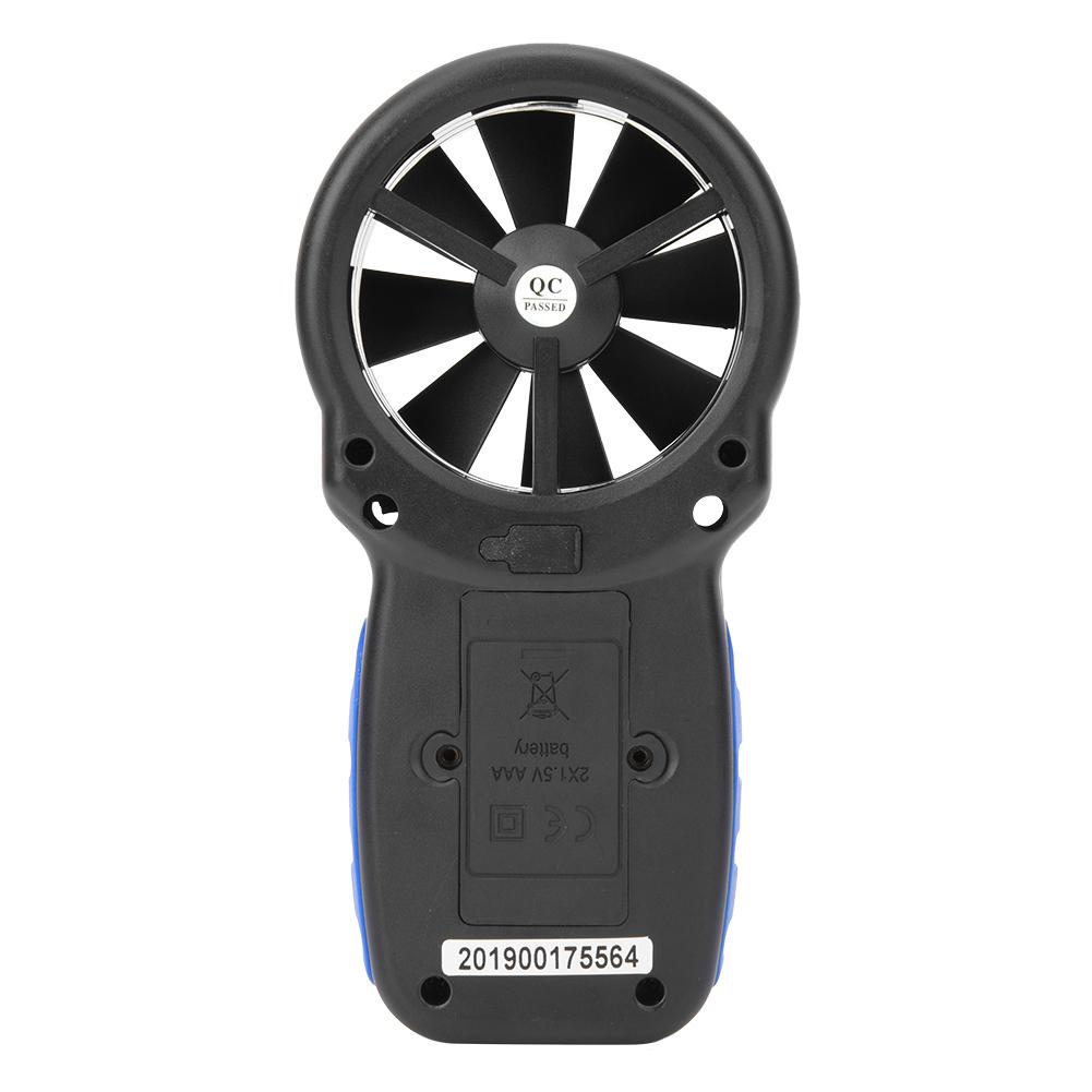 HP 866A Digital Portable Anemometer Wind Speed Gauge Air Temperature Meter Thermometer with USB Port