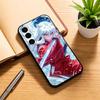 Inuyasha Silhouette Red Katana Anime   Phone Case Black Silicone Soft For Samsung Galaxy A73,A72,A71,A70,A53,A52,A51